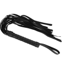 Accesoriu BDSM Intense – Fetish Vegan Leather Flogger, bici din piele vegană pentru jocuri erotice