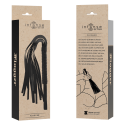Accesoriu BDSM Intense – Fetish Vegan Leather Flogger, bici din piele vegană pentru jocuri erotice