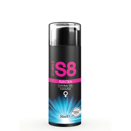 Gel S8 ELECTRA - Clitoral Cooling, pentru orgasm intens si stimularea clitorisului, efect racoritor, 30 ml