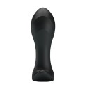 Plug anal Pretty Love – Anal Plug Massager, cu 12 funcții de vibrație, din silicon, reîncărcabil USB, rezistent la apă, negru