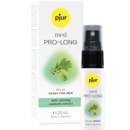 Spray Pjur – MED Pro-Long, pentru întârzierea ejaculării, cu extract de scoarță de stejar și pantenol, 20 ml