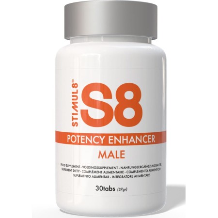 Supliment alimentar S8 - Potency Enhancer, pentru potență și perfomanțe sexuale îmbunătățite, 30 buc