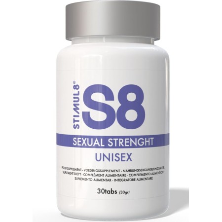 Supliment alimentar S8 - Sexual Strength, pentru susținerea sănătății sexuale, unisex, 30 buc